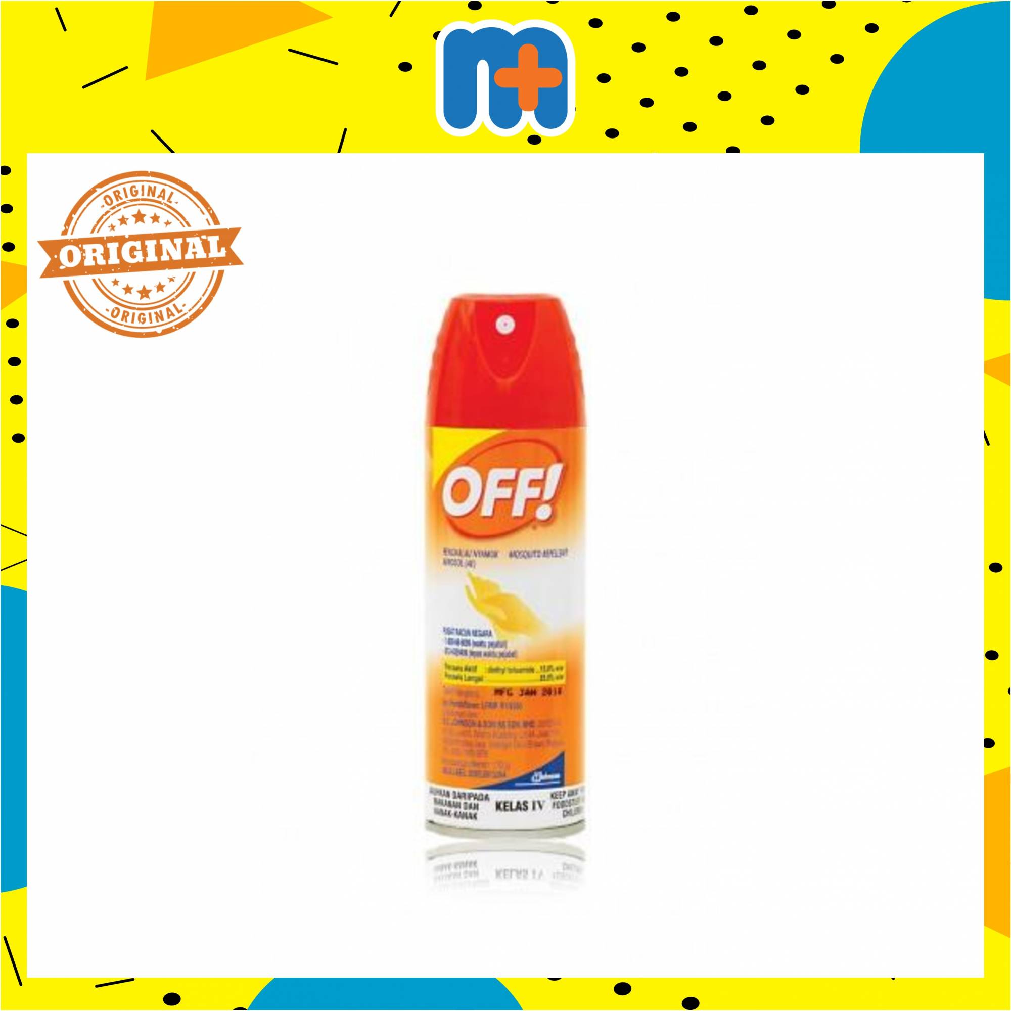 [MPLUS] Off! Insect Repellent Aerosol Spray 170G